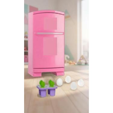 Imagem de Geladeira Infantil de Brinquedo 50cm com Acessórios - Congratulations 