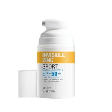 Imagem de Protetor Solar Mineral Invisible Zinc FPS50+ 50ml Resistente à Água