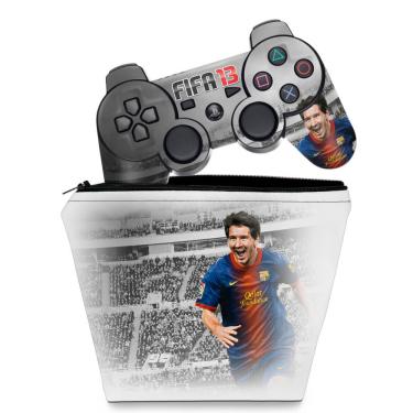 Imagem de Capa Case e Skin Adesivo PS3 Controle - Fifa 2013 Futebol