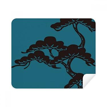 Imagem de Pintura Cultura Japonesa Pano de Limpeza Azul Limpador de Tela 2 Peças Tecido de Camurça