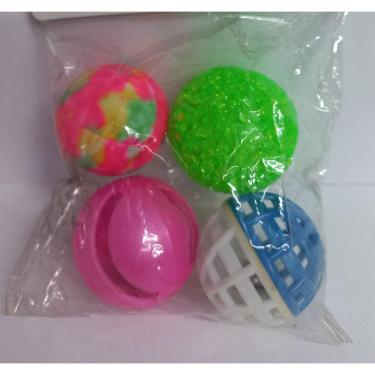 Imagem de Brinquedo 4 Bolas Pet Like