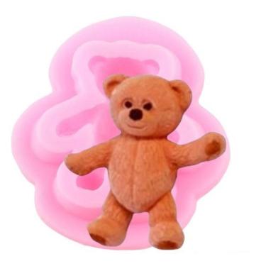 Imagem de Molde De Silicone Ursinho Urso De Pelúcia