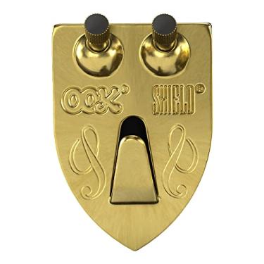 Imagem de OOK 55005 Cabides para quadros, Arte, Design Escudo, Latão, Ganchos Reutilizáveis para Imagem, 23 kg (conjunto com 2)