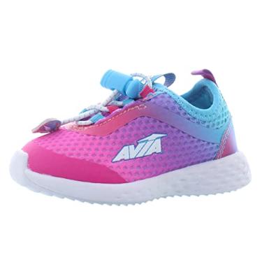 Imagem de Avia Avi-Spirit Sc Casepack Baby Girls Shoes Size 9, Color: Pink/Purple/Blue