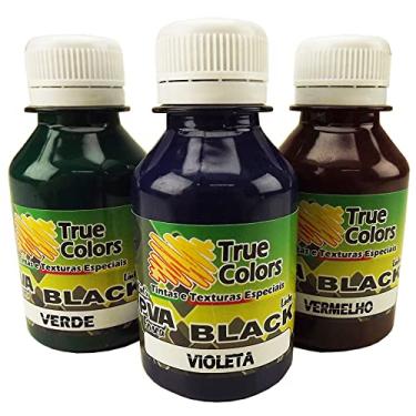 Imagem de Tinta PVA True Colors 100 ml Linha Black - Azul 7246