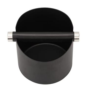 Imagem de Caixa Knockout para café, Caixa Knock para Borras de café Em Aço Inoxidável para Lava-louças, Anti-ferrugem, Espaço Grande Com Barra Knock Bar para Bares e Cafés