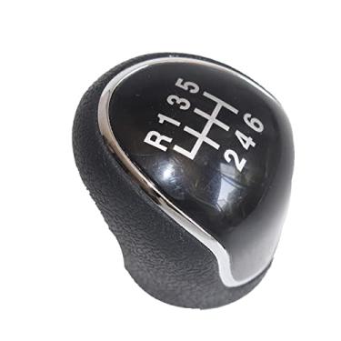 Imagem de Handebol de mudança de carro, botão de mudança, alavanca de mudança, bola de mudança, apto para Chevrolet Chevy Cruze 2008 a 2014