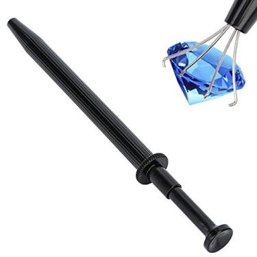 Imagem de 4 pinças de diamante pinça gem pick-up titular ferramenta, ferramenta de tomada de jóias grabber grabber