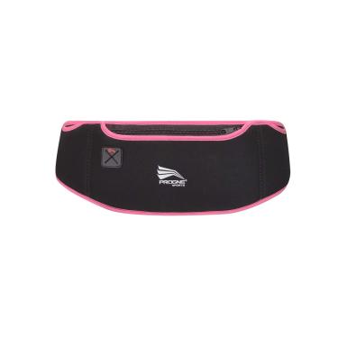 Imagem de PROGNE SPORTS REF 8010 Pochete de Neoprene, U, Preta com Rosa