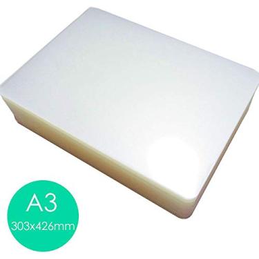 Imagem de Plastico Polaseal Para Plastificação Tamanho A3 303 x 426 mm Espessura 0