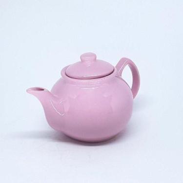 Imagem de Bule Para Chá 700 Ml De Cerâmica Rosa - Ki Ceramica