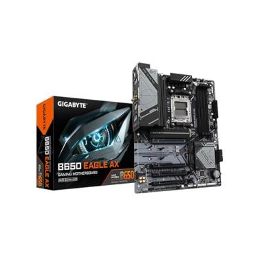 Imagem de GIGABYTE B650 Eagle AX AM5 LGA 1718 AMD B650 ATX, DDR5 Triple M.2, PCIe 5.0, USB 3.2 Gen2x2 Type-C, AMD Wi-Fi 6E, Realtek GbE LAN