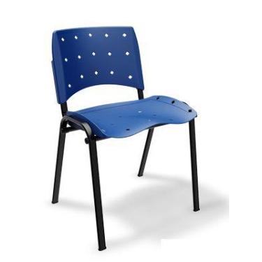 Imagem de Cadeira Secretaria Ergoplax Fixa - Maiart, Azul