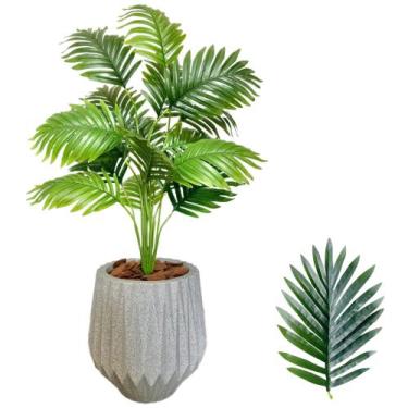 Imagem de Planta Artificial Palmeira Com Vaso Origami Completo - PlantaImport