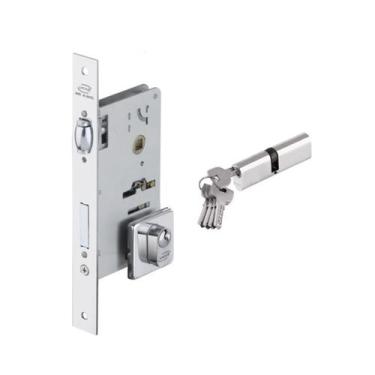 Imagem de Fechadura rolete pivotante imab 4700 cilindro 125 mm (12,5 cm) cromada