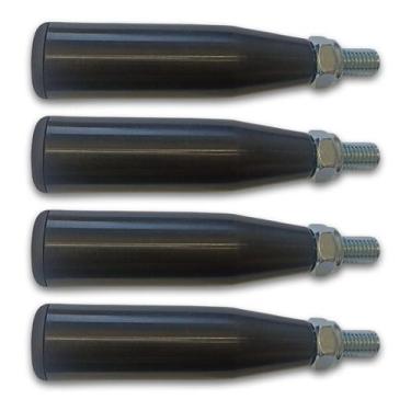 Imagem de Kit 04 unidades Cabo Giratório M10 Manípulo para Volante Torno Fresas 