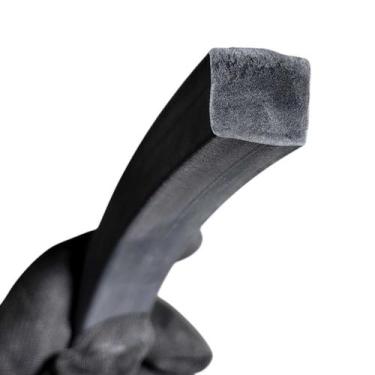 Imagem de Borracha Perfil Esponjoso Vedação 25x19 mm SBR Macio - 01 Metro - Borr