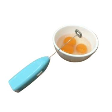 Imagem de Mini Misturador Batedor Mixer Elétrico Para Claras de Ovos Leite Café Cores Sortidas Utensílios de Cozinha