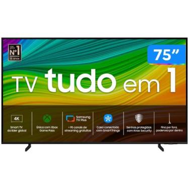 Imagem de Smart TV 75" 4K UHD QLED SAMSUNG 75Q60DA Wi-Fi - Bluetooth Alexa 3 HDM