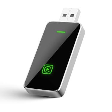 Imagem de CMRDQD Adaptador Sem Fio Carplay Para Iphone, Atualização Com Adaptador, Plug & Play, Controle Estável Atraso, De Voz Inteligente, Cabo Extensão Usb/Typ-C Apple Ios 10+