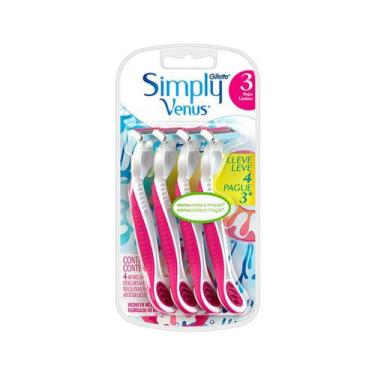 Imagem de Aparelho de Depilação Gillette Vênus Simply Leve 4 Pague 3 - PROCTER &