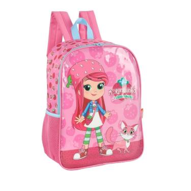 Imagem de Mochila Costas Infantil Luxcel Moranguinho Is41151Mg Rosa