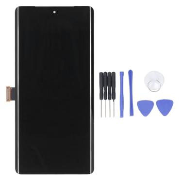 Imagem de Conjunto de tela de telefone digitalizador touch screen profissional HD kit de substituição com ferramentas de reparo de sensor de impressão digital para tela OLED Pixel 7 Pro