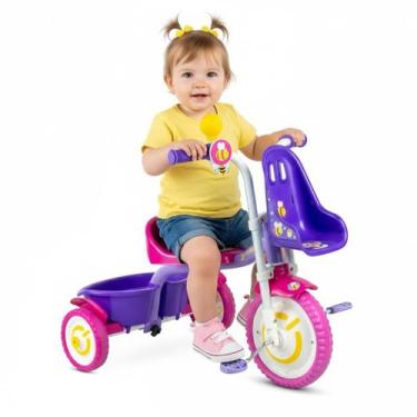 Imagem de Triciclo Motoca Infantil Criança Honey Bee + 18 Meses-Nathor