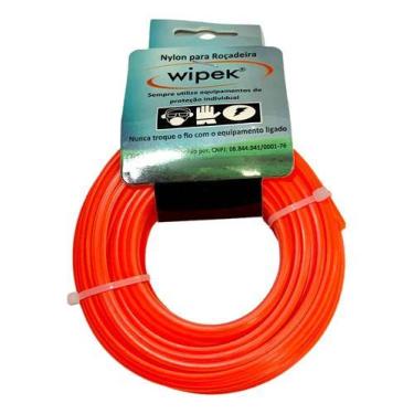 Imagem de Fio Roçadeira Nylon 100% Virgem 3mm Redondo Rolo 15 Metros - Import