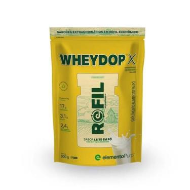 Imagem de WheyDop-X Refil (900g) - Sabor: Leite em Pó - Elemento Puro