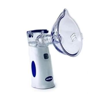 Imagem de Inalador Nebulizador Portátil Air Mesh Colors Azul Escuro Medicate