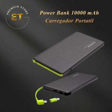 Imagem de Power Bank 10000 mAh Carregador Portatil - PINENG
