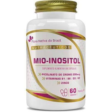 Imagem de MIO-INOSITOL 500MG 60 CAPS (Mio-Inositol + associacoes) - Flora Nativa do Brasil