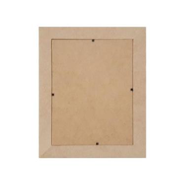 Imagem de Porta Retrato 20x25 Kit 10un com Fundo Removível Mdf Madeira - ATACADÃ