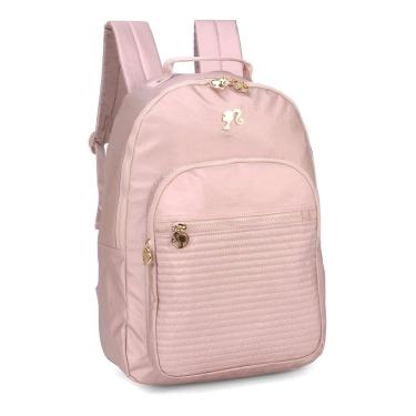 Imagem de Mochila Costas Escolar Barbie Rose Universitaria