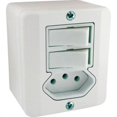 Imagem de Sistema X Radial Branco 2S+1T 10A C/Caixa 1902117, Branco