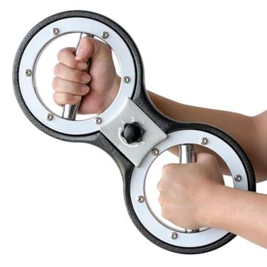 Imagem de Togieeii Burn Machine Aparelhos de treino de braço de 5,4 kg, rotação de 360 graus, para antebraço, resistência ajustável, multifuncional, treinador de força de aderência para exercícios em casa e