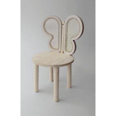 Imagem de Cadeirinha Modelo Borboleta Em Talagarça.