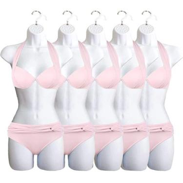 Imagem de Tamanho da roupa Mannequin DisplayTown Female Torso S-M branca x5