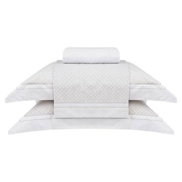 Imagem de Jogo de Cama Percalle Daves 180 Fios - Casal - 4 Peças - Buddemeyer