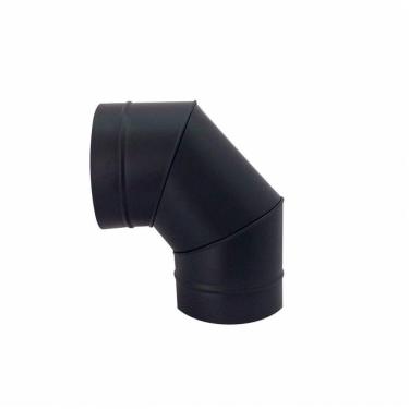 Imagem de Curva Cotovelo Preta 90° De 100 Mm De Diâmetro