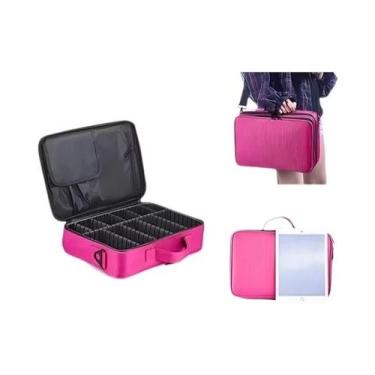 Imagem de Bolsa De Maquiagem De Viagem Impermeável De Grande Capacidade Para Mul