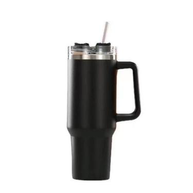 Imagem de Copo Termico Aço Inoxidavel Com Alça Tampa Canudo 1200ml Sty - RPC, Pr