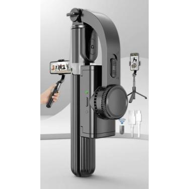 Imagem de Estabilizador Celular Bluetooth com Tripé e Controle - Congratulations
