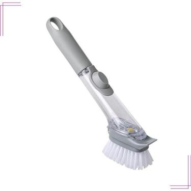 Imagem de Escova De Limpeza Com Dispenser De Detergente Louças Panela