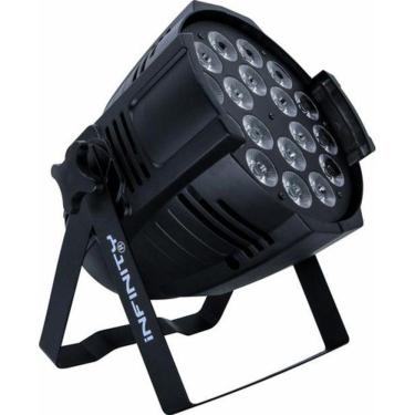Imagem de Refletor Led Par 64 18 Leds 18W Rgbwa + Uv Opt If1818