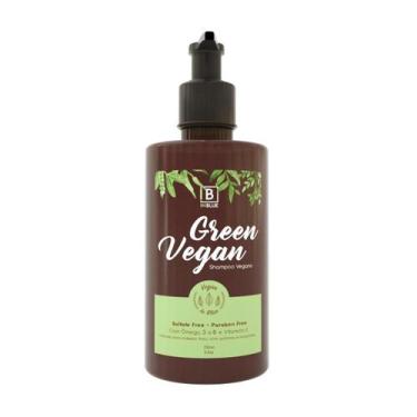 Imagem de Shampoo Vegano Inblue Green Vegan 250ml Sem Sulfato Low Poo