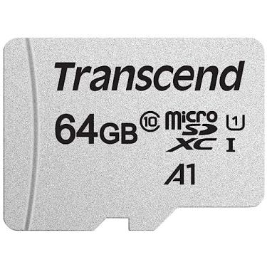 Imagem de Transcend Cartão de memória TS64GUSD300S 64GB MicroSDXC Classe 10 UHS-1 U1 A1