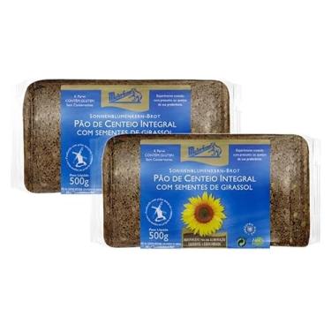 Imagem de Pão Integral Centeio Com Sementes De Girassol Meierbaer 500g ( 2 x 500g )