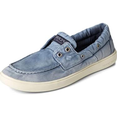 Imagem de Sperry Tênis masculino Outer Banks com 2 ilhoses, Sarja azul, 8.5